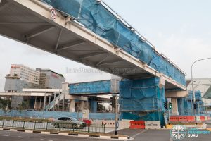 Jurong East 2nd Temporary Bus Interchange - Overhead Bridge Link to MRT