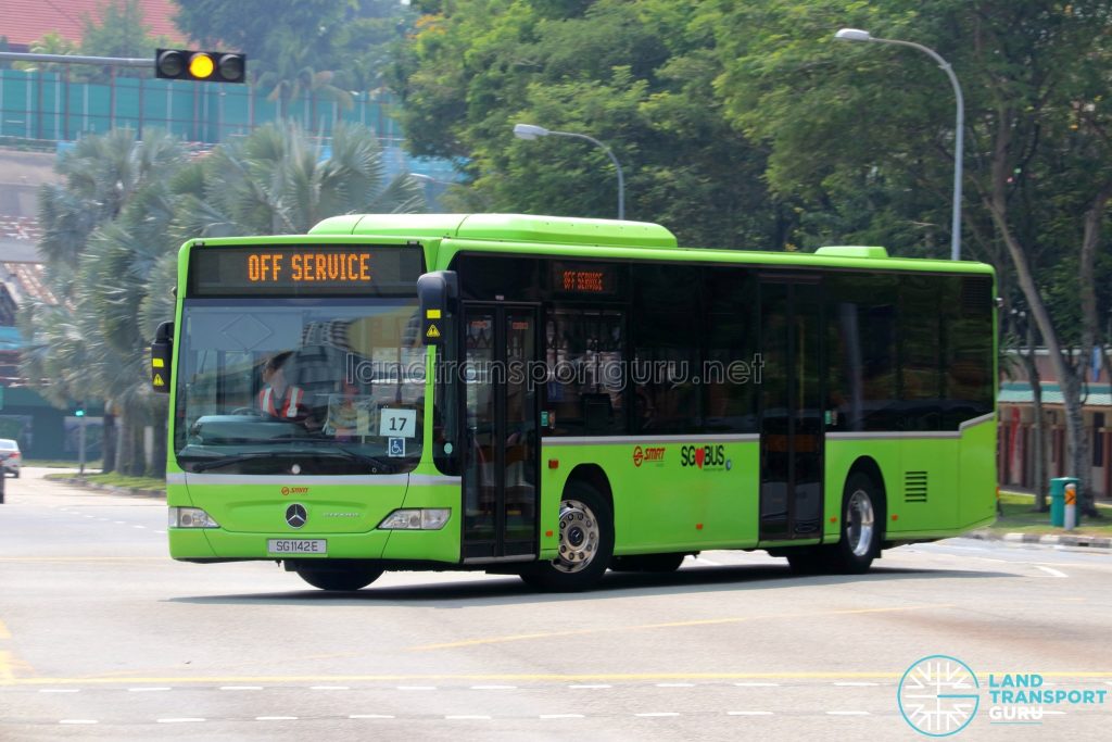 SMRT Buses Mercedes-Benz Citaro (SG1142E) | TF50
