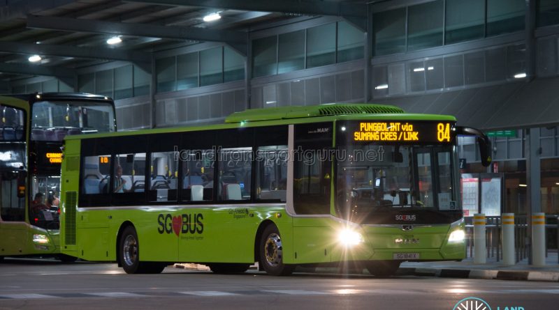 Bus 84: Go-Ahead MAN Lion's City A22 (SG1841X)
