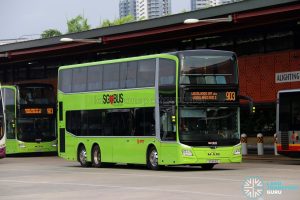 Service 903 - SMRT Buses MAN A95 Euro 6 (SG6114D)