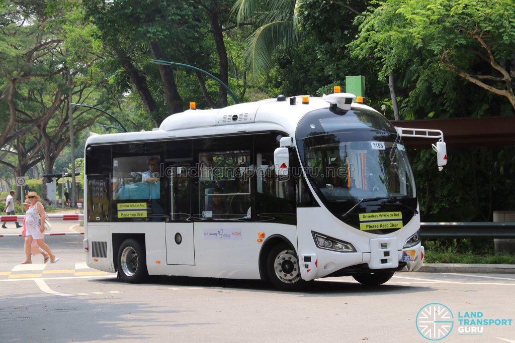 ST Autobus - Sentosa Trial (at Palawan Beach)