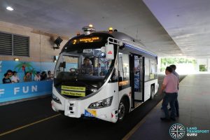 ST Autobus - Sentosa Trial (at Beach Station)