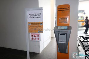 Sentosa Autonomous Bus - Booking Kiosk