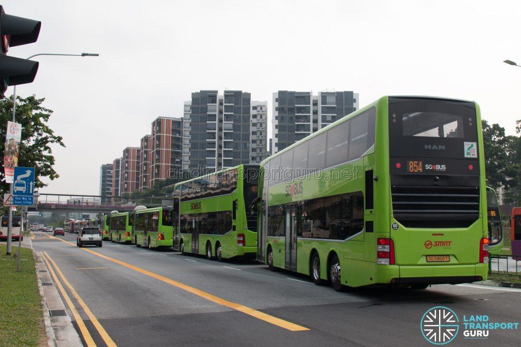 Congestion outside Yishun Integrated Transport Hub (2)