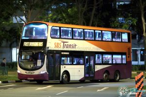 SKLRT Bridging Bus - SBS Transit Volvo B9TL Wright (SBS3046A)
