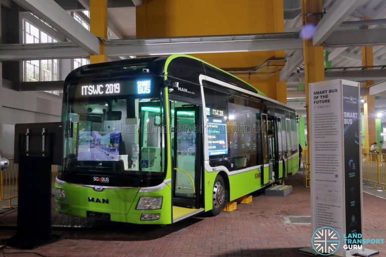 LTA Smart Bus Exterior Front Land Transport Guru
