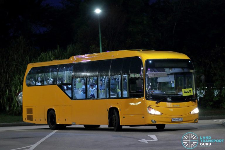 Sentosa Bus B | Land Transport Guru