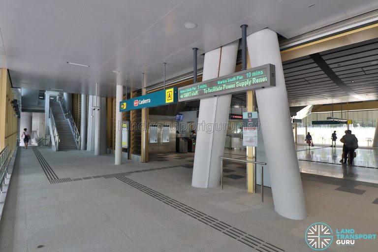 Canberra MRT Station | Land Transport Guru