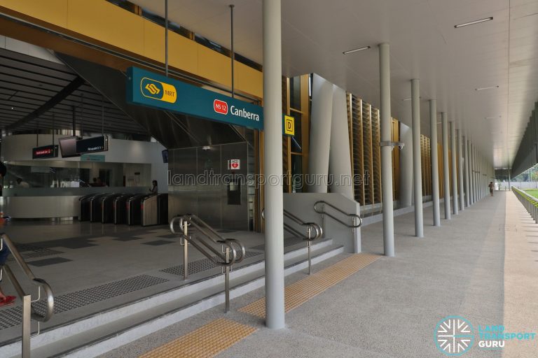 Canberra MRT Station Land Transport Guru