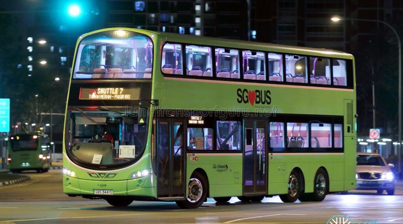 Shuttle 7 - Go-Ahead Singapore Volvo B9TL Wright (SBS3441S)