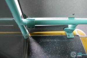 Volvo B5LH - New guard panel at front priority seat