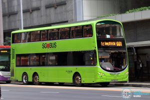 Bus 661 / Gong Xi Fa Cai - Go-Ahead Volvo B9TL Wright (SBS3505S)