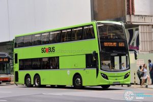 Bus 665 - Tower Transit Alexander Dennis Enviro500 (SMB3558Z)