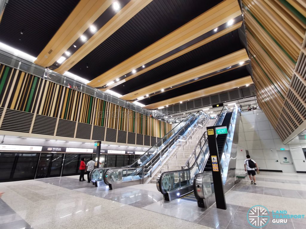 Woodlands MRT Station - TEL Platform