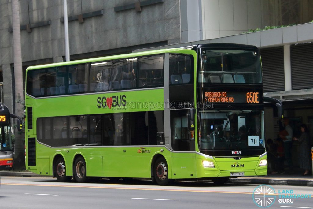 Express 850E - SBS Transit MAN A95 Euro 6 (SG5990Y)