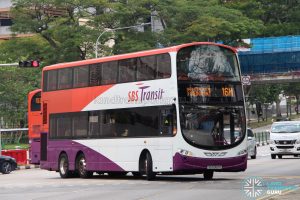 Bus 16M: SBS Transit Volvo B9TL Wright (SG5360R)