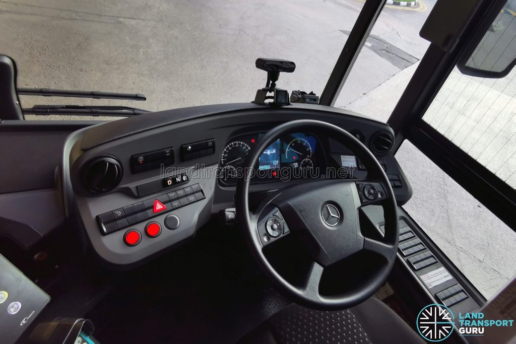 Mercedes Benz Citaro Hybrid - Dashboard