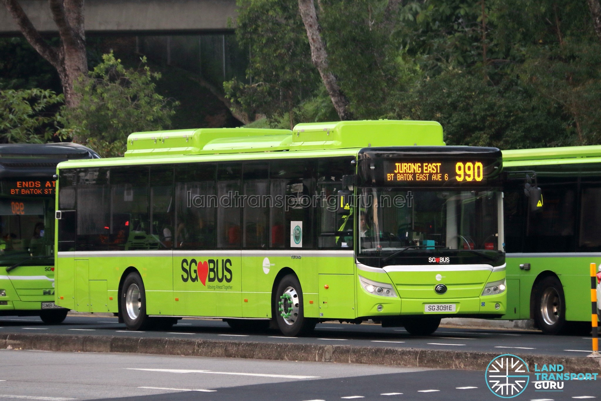 bus 990 last trip