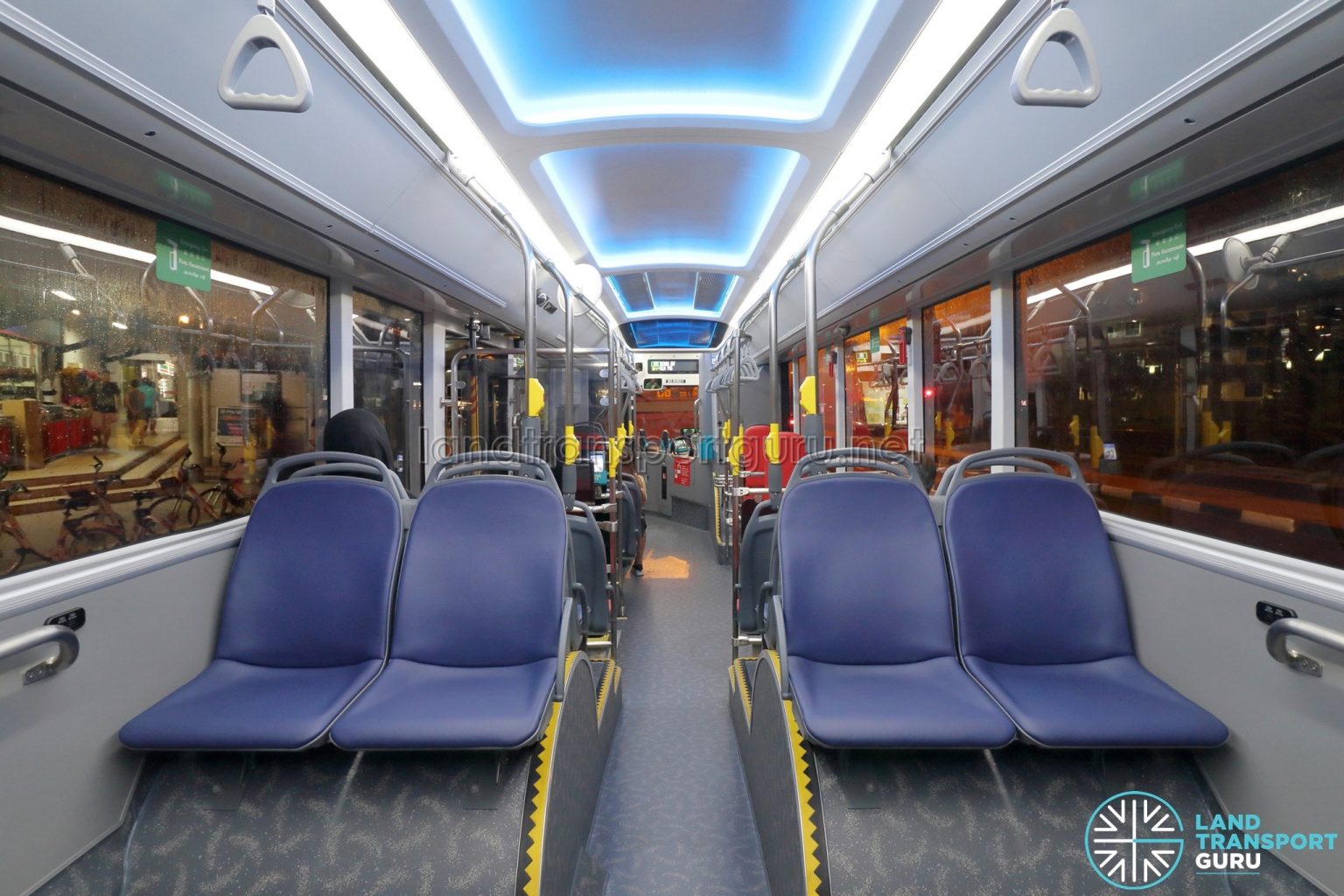 Yutong E12 Interior Rear To Front Land Transport Guru