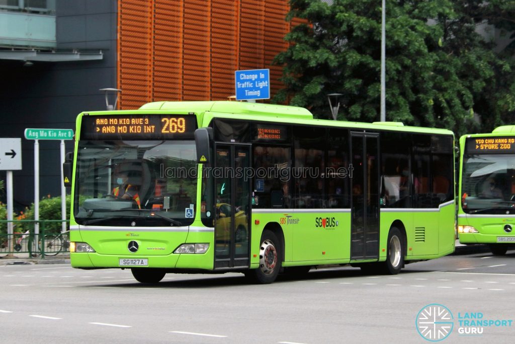 Bus 269: SBS Transit Mercedes-Benz Citaro (SG1127A)