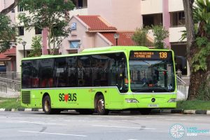 Bus 138: SBS Transit Mercedes-Benz Citaro (SG1133G)