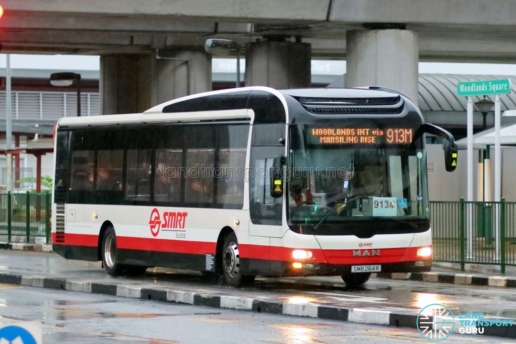 Bus 913M – SMRT MAN A22 (SMB264R)