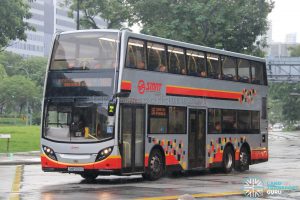 Bus 190: SMRT ADL Enviro500 MMC (SMB5001A)