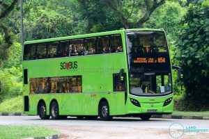 Bus 854: SMRT Buses Alexander Dennis Enviro500 (SG5702M)