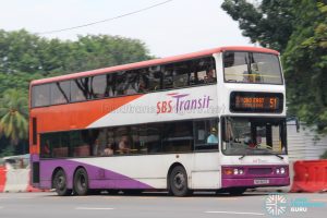 Bus 51: SBS Transit Dennis Trident (SBS9671E)