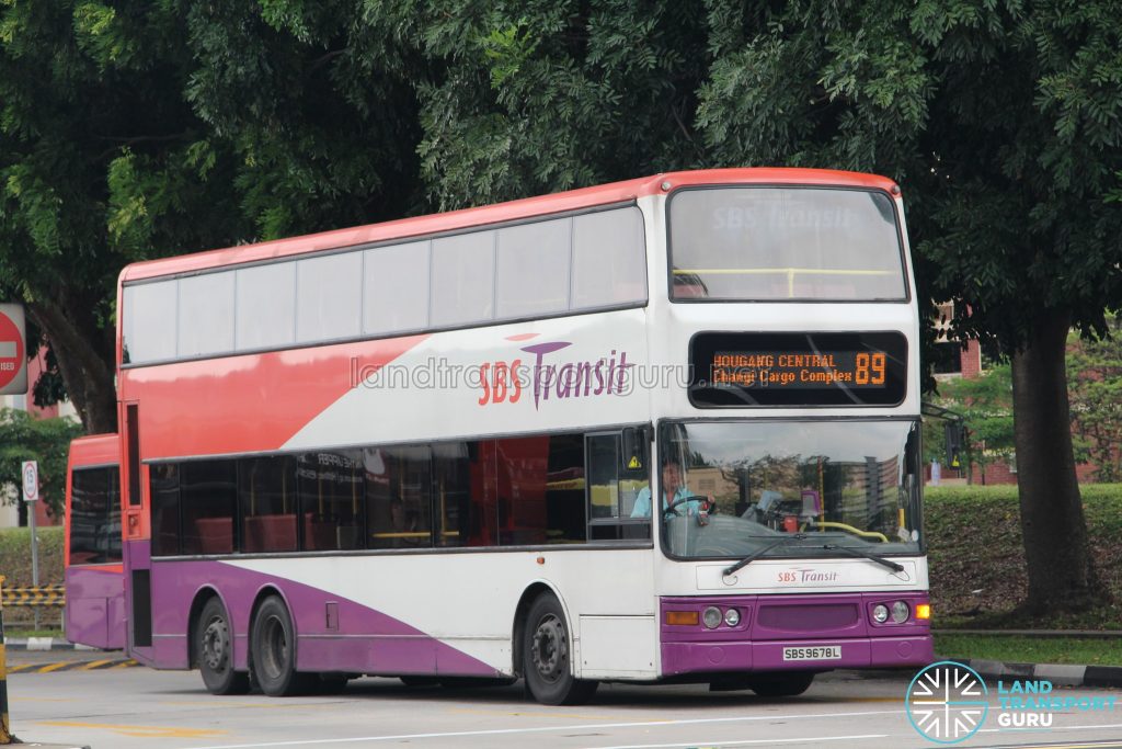 Bus 89: SBS Transit Dennis Trident (SBS9678L)