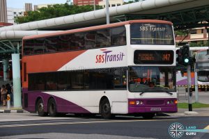 Bus 147: SBS Transit Dennis Trident (SBS9681B)