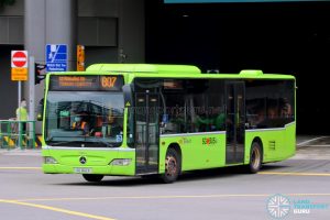 Bus 807: SBS Transit Mercedes-Benz Citaro (SG1102X)