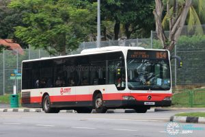 Bus 854: SMRT Buses Mercedes-Benz Citaro (SMB158P)