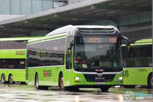 Bus 119: Go-Ahead MAN Lion's City A22 (SG1720L)