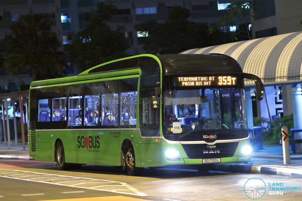 Bus 359T - Go-Ahead MAN A22 (SG1720L)