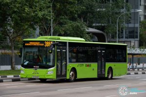 Bus 386A: Go-Ahead MAN Lion's City A22 (SG1844M)