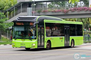 Bus 852: SBS Transit MAN A22 (SMB3169M)