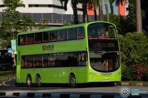 Bus 183B: Tower Transit Volvo B9TL Wright (SBS3374C)