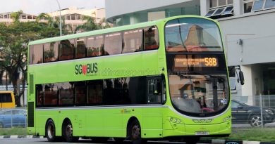 Bus 58B: SBS Transit Volvo B9TL (SG5484S)