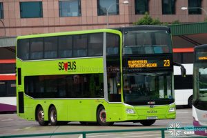 Bus 23: SBS Transit MAN Lion's City DD A95 (SG6161S)