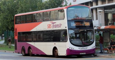 Bus 58A: SBS Transit Volvo B9TL (SBS7724A)