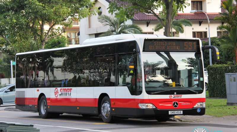 Premium 531: SMRT Mercedes-Benz Citaro (SMB145B)