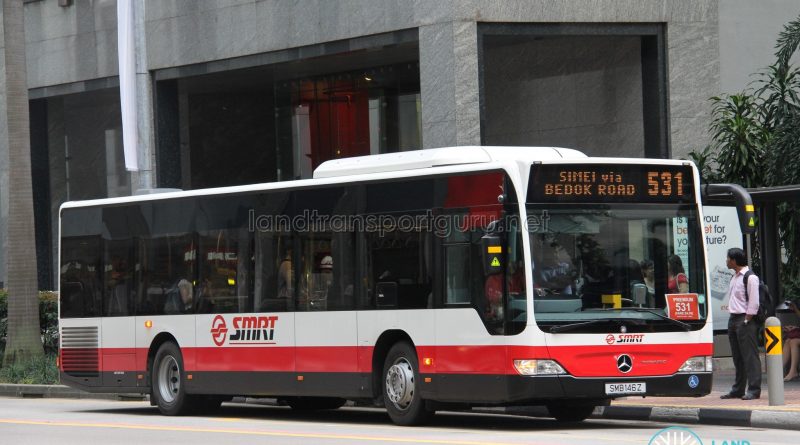 Premium 531: SMRT Mercedes-Benz Citaro (SMB146Z)