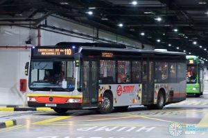 Bus 110: SMRT Mercedes-Benz Citaro (SG1694D)