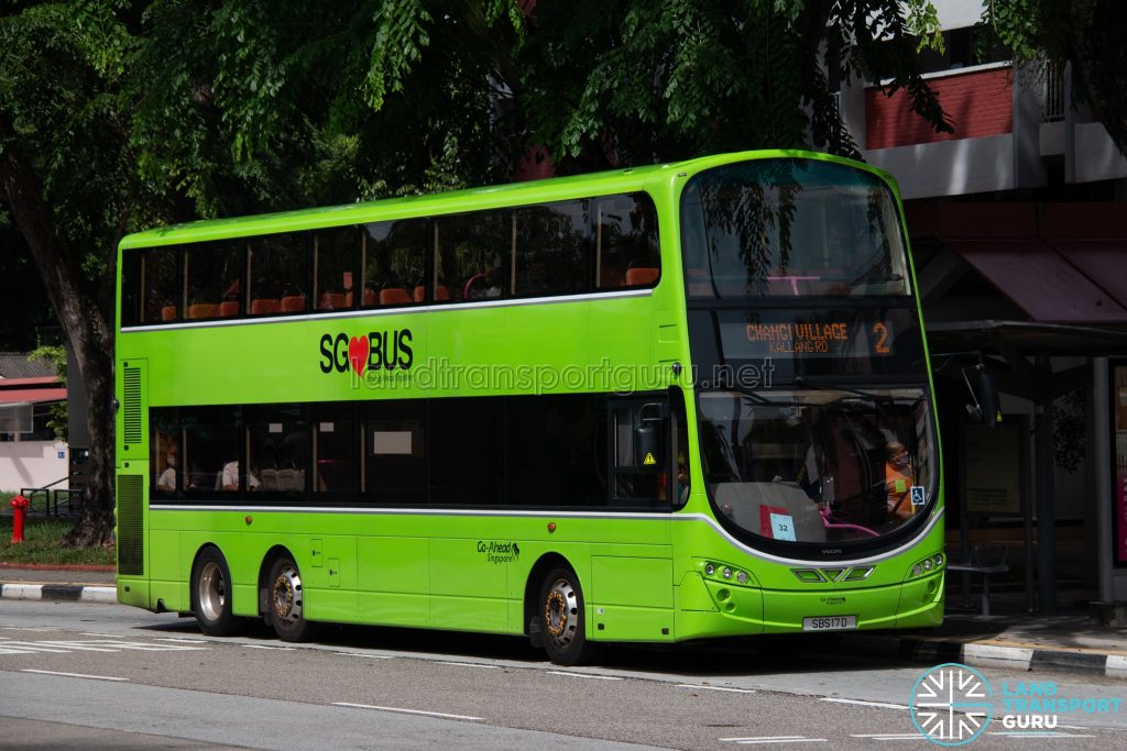 Bus 2: Go-Ahead Volvo B9TL Wright (SBS17D)