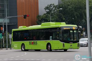 Bus 162: SBS Transit BYD K9 (SG3062P)