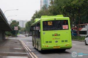 SBS Transit BYD K9 Rear (SG3062P)