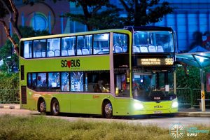 Bus 966 - SMRT Buses MAN A95 Euro 6 (SG6173H)