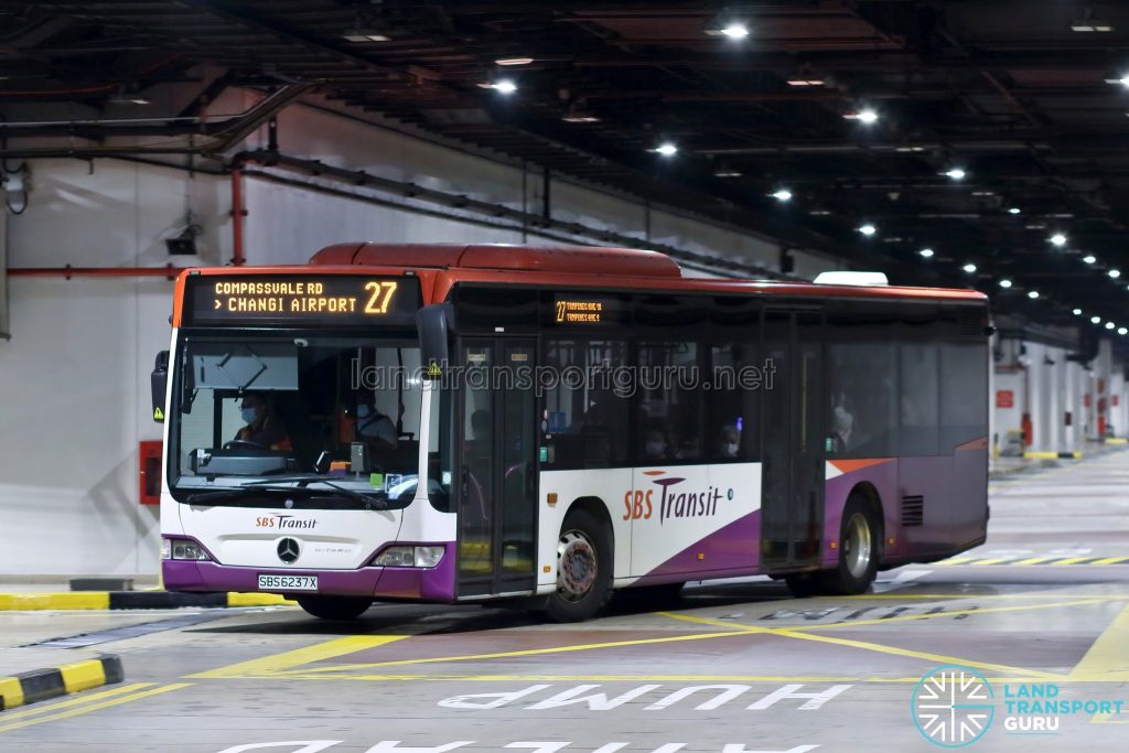 Bus 27: SBS Transit Mercedes-Benz Citaro (SBS6237X)