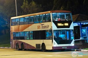 Bus 410W - SBS Transit Volvo B10TL CDGE (SBS9889U)